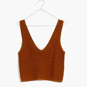 Madewell Parkwood Sweater Tank NWT